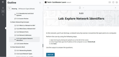 CompTIA CertMaster Learn Tech+ FC0-U71 - Individual License (12 Months Access)
