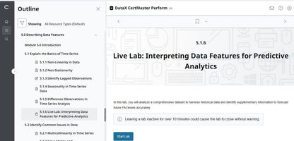 CompTIA DataX CertMaster Perform (V1)