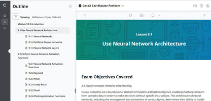 CompTIA DataX CertMaster Perform (V1)